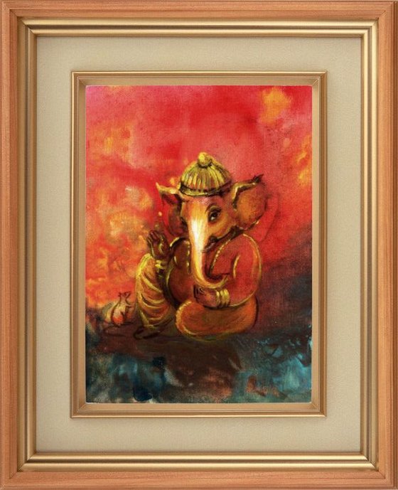 Lord Ganesha the cute one