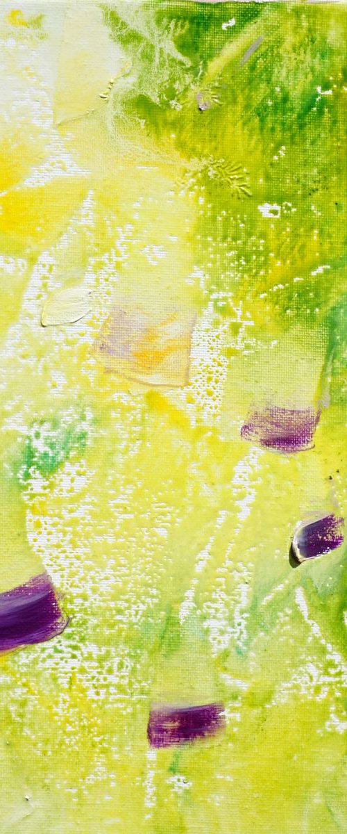 Confetti in the Wood-30x30cm/12x12in by jelena b