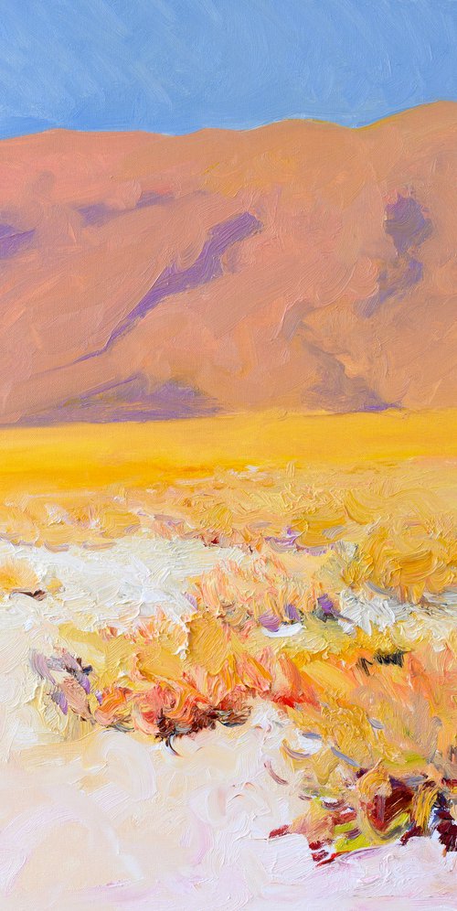 White, Sandy Desert by Suren Nersisyan