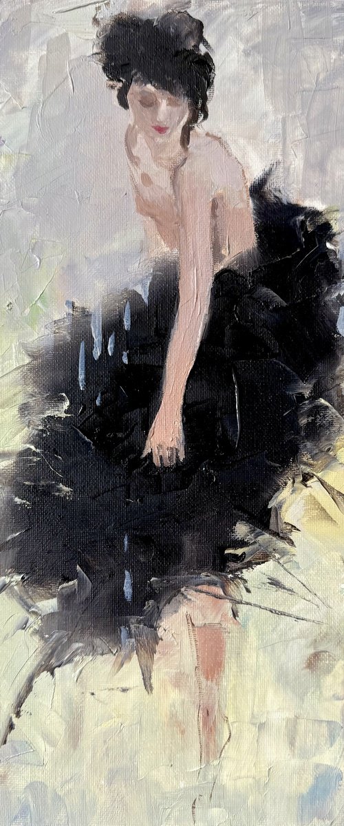 Woman. Black. by Irina Alexandrina