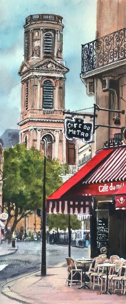 Paris city scene by Darren Carey