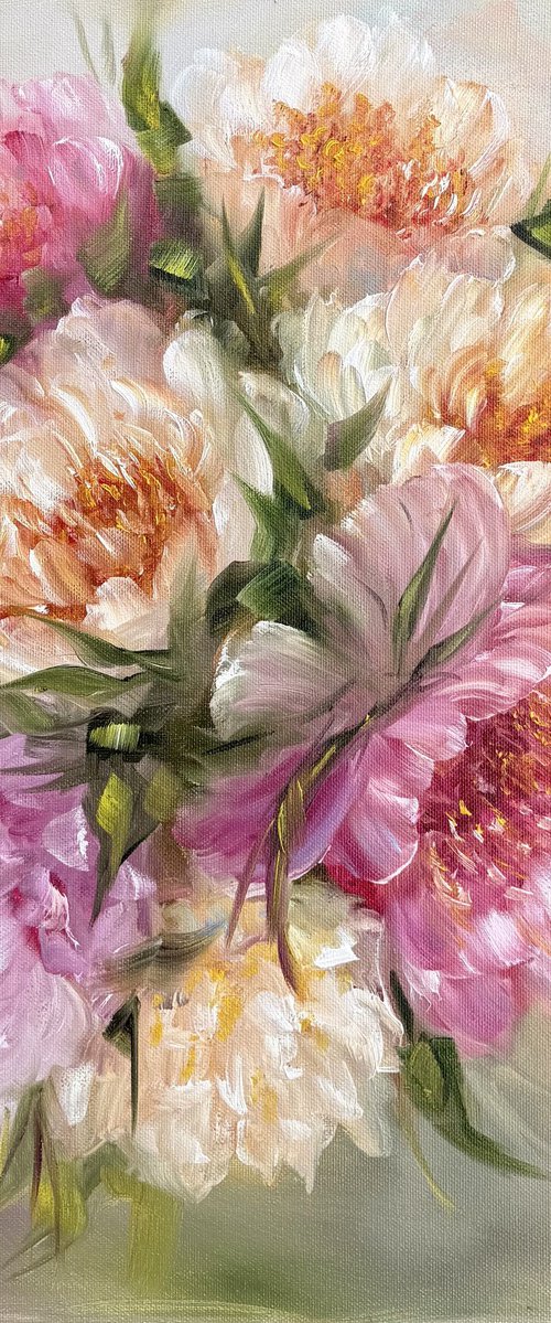 Magic peonies series - Sweet arome by Tanja Frost