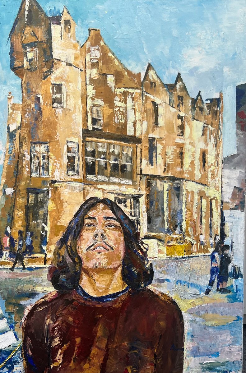 Edinburgh (Scotland) By Shazia Mufti, 24 X 35, Artwork For Sale On Artfinder