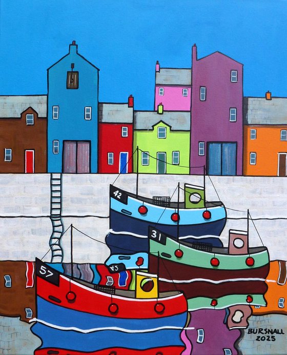 Fish Quay Reflections