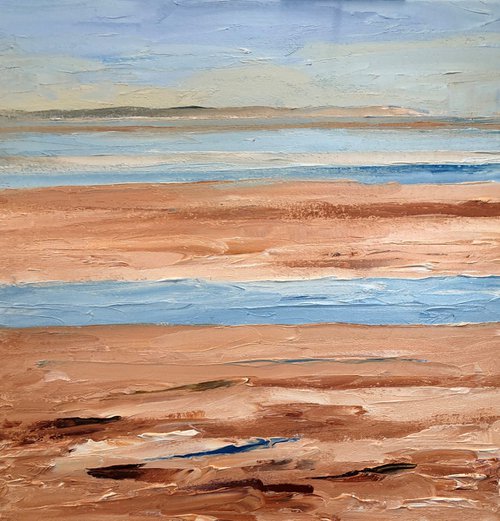 Sandbanks at Seasalter by Ann Palmer