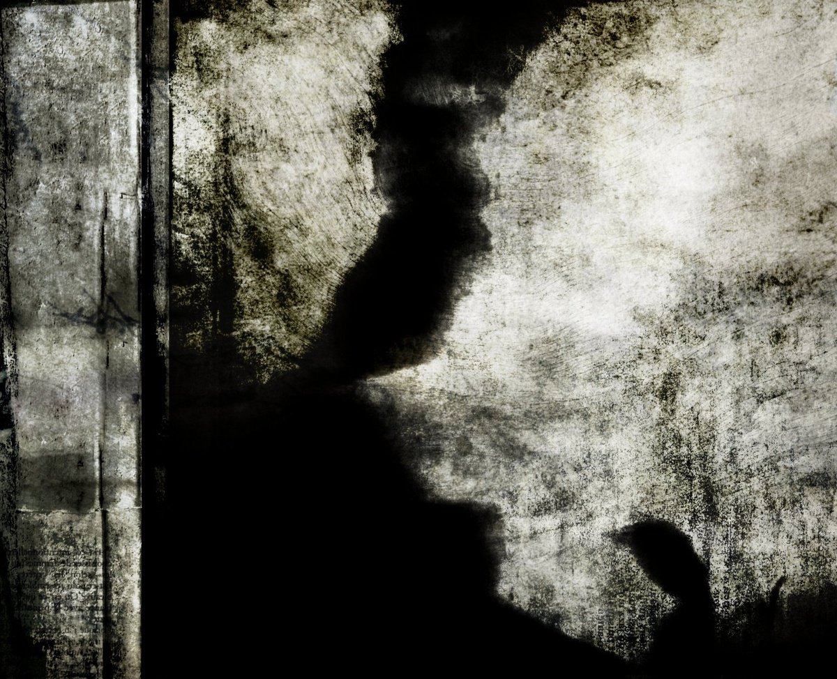 Surrealistic Portrait Giclee Print By Philippe Berthier, 29 X 24", During And After The Funeral, Original Artwork