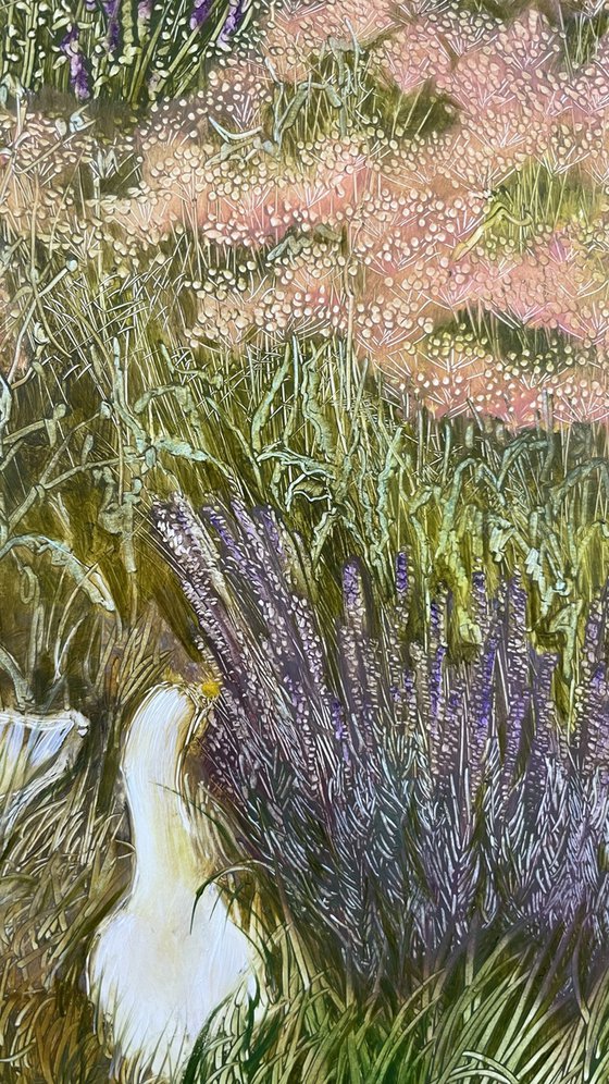 In the Flower Garden