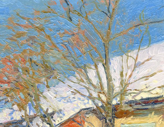 April. The last snow. Pereslavl-Zalessky