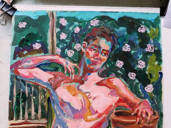 In the Shade of Rose Garden