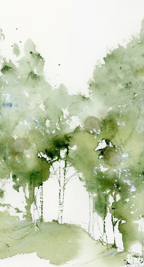 Green Trees by Alex Tolstoy