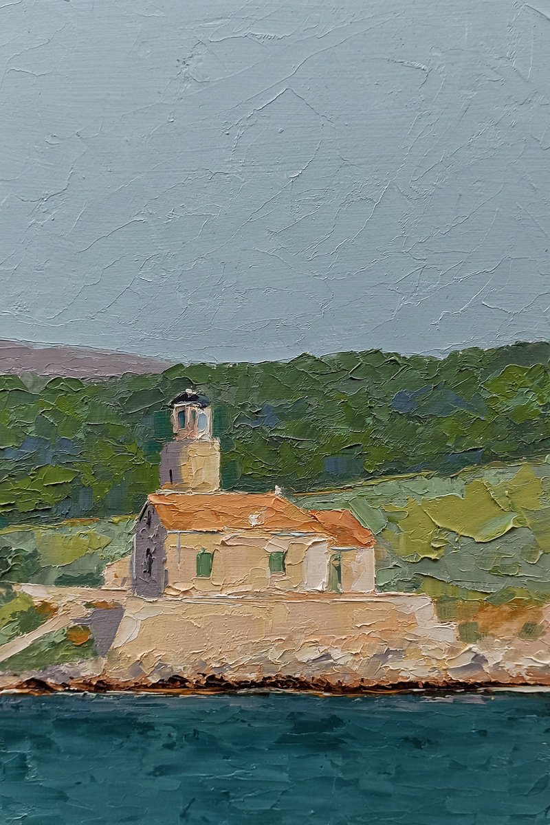 Lighthouse Sucuraj  on island Hvar in Croatia by Marinko S?aric