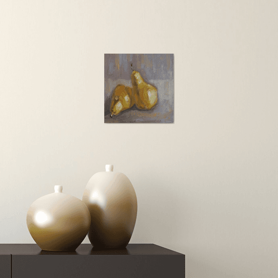 Still-life "Two pears"