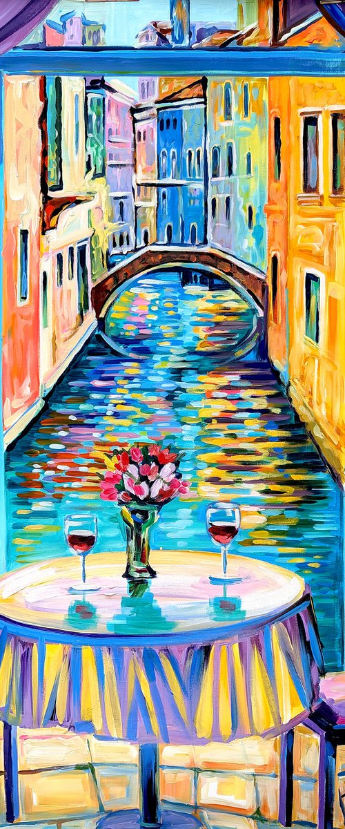 Table for Two - Venice by Trayko Popov