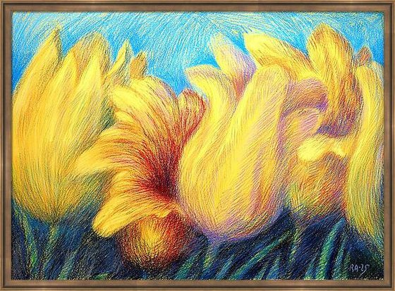 Tulips Yellow 4