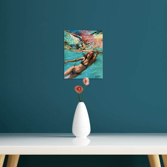 Girl swimming37