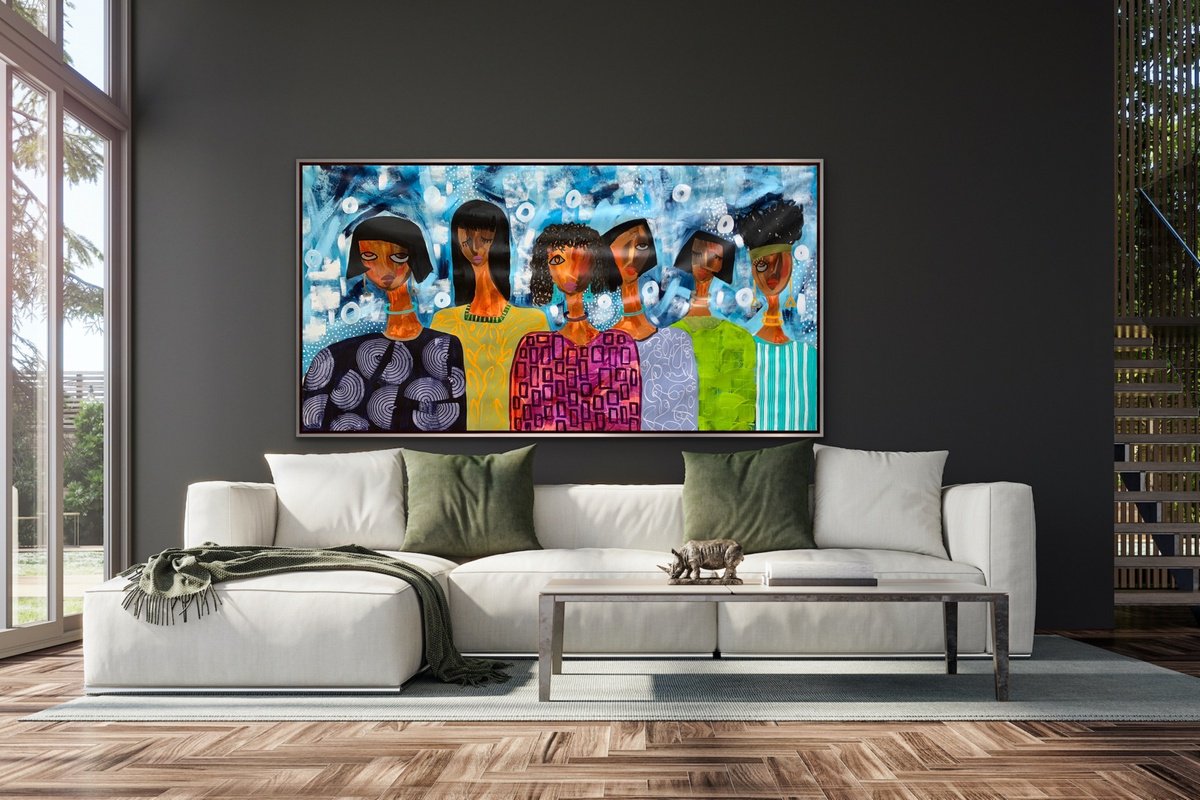 Source Of Joy By Rashna Hackett, 72 X 37, Artwork For Sale On Artfinder