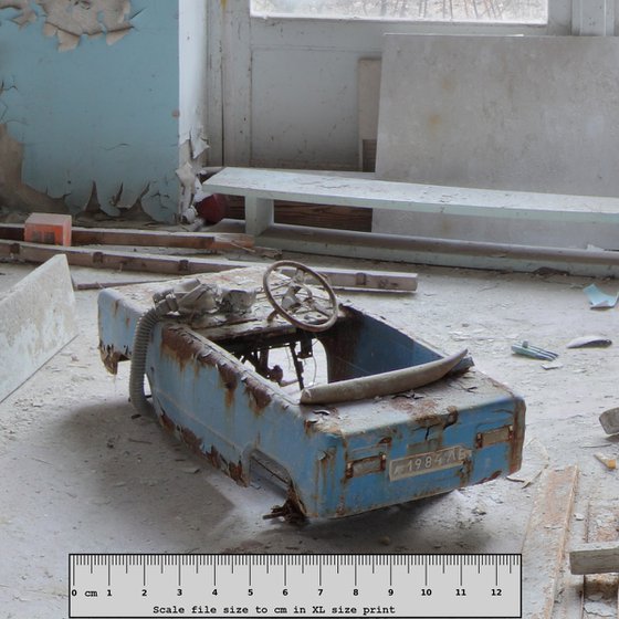 #92. Pripyat kindergarten hall 2 - XL size