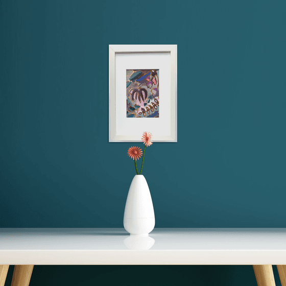 FLOWERS STILL LIFE (framed)