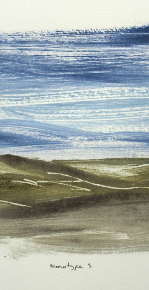 Monotype 3 by Aidan Flanagan Irish Landscapes