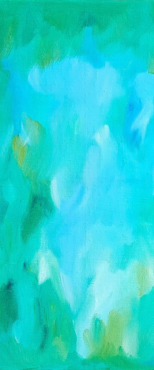 Fresh green day light by Ksenia June