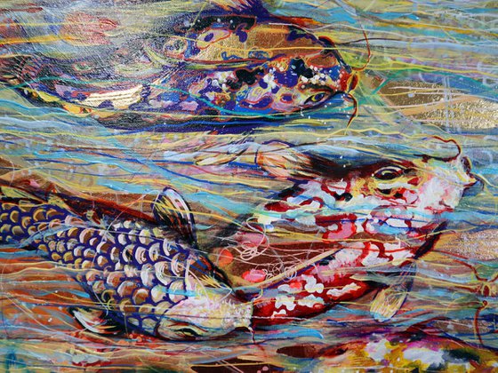 Koi Fish and the Swift Current of the Golden River