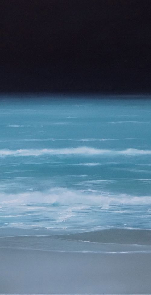 MARINA NOCTURNA VI. 80 x 65 cm by Rafael Carrascal