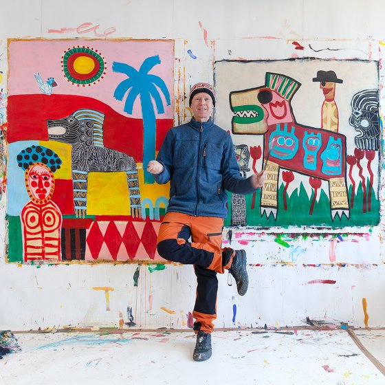 My Voffy Just Loves Tulips