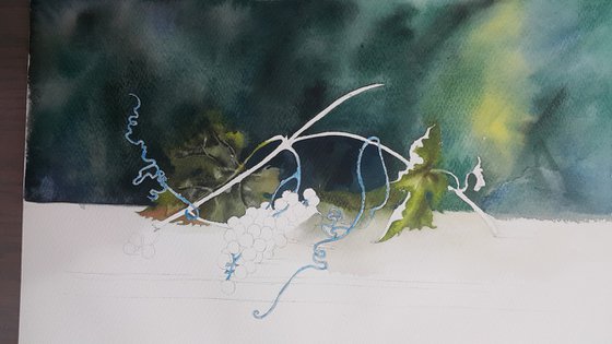 BRANCH OF GRAPES
