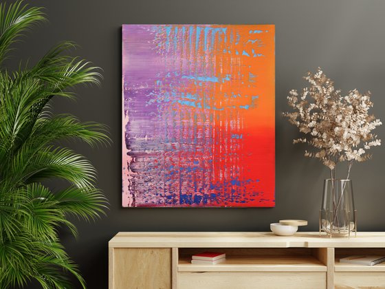 70x60cm | 23.5x31.5″ Abstract landscape painting Modern art