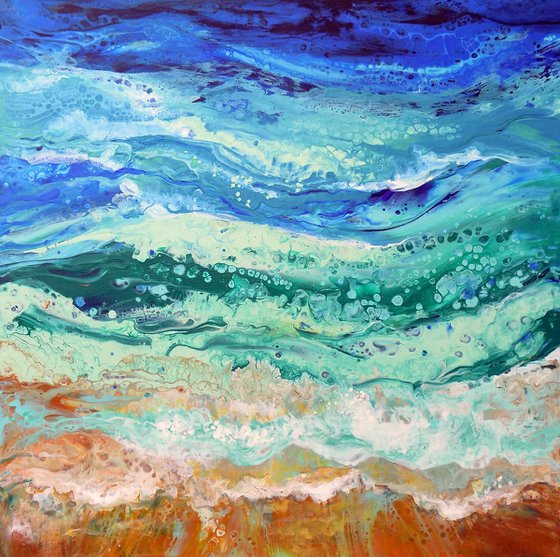 The sound of the sea
