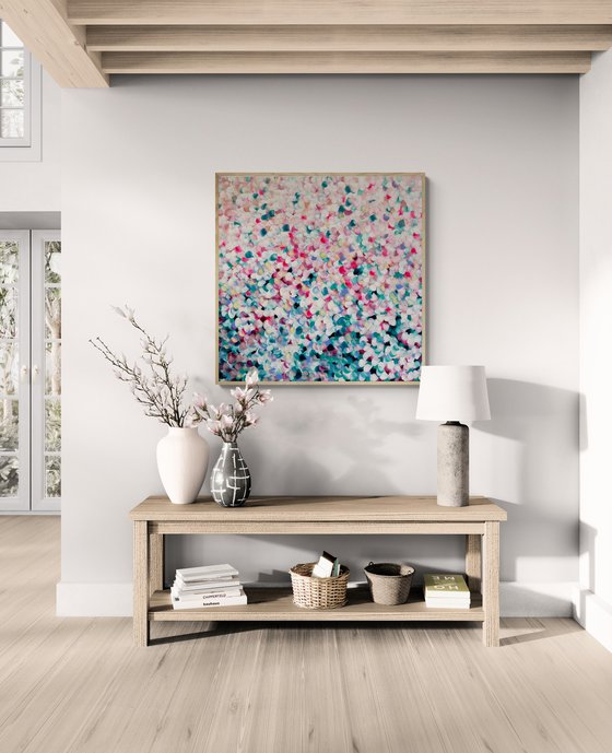 Cherry Blossoms in the Breeze