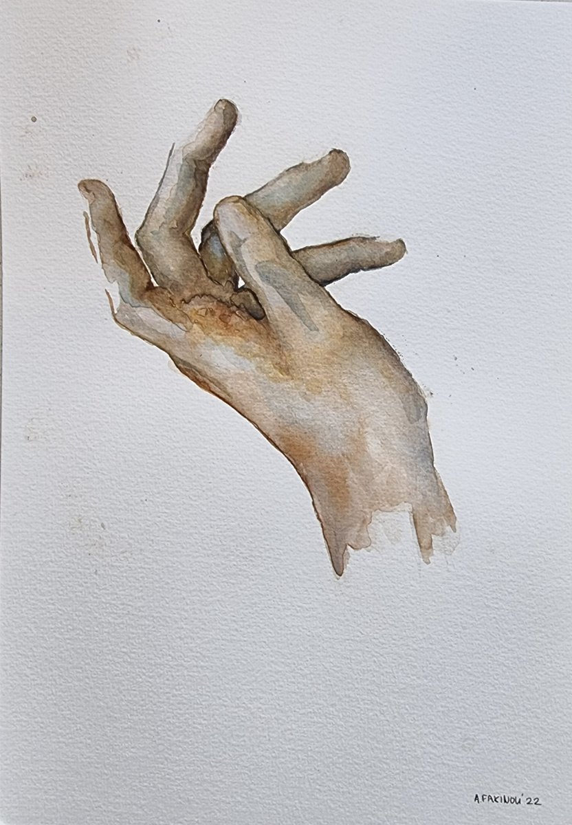 Just a Hand by Andriana Fakinou