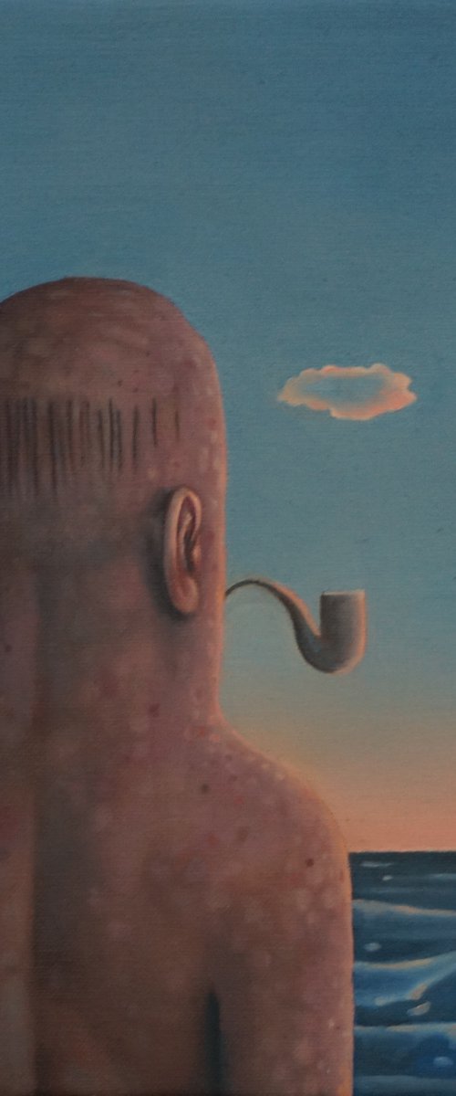 Man collaborating with nature by Rory Mitchell