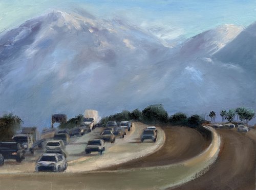 On the Way to Palm Springs by Grace Diehl