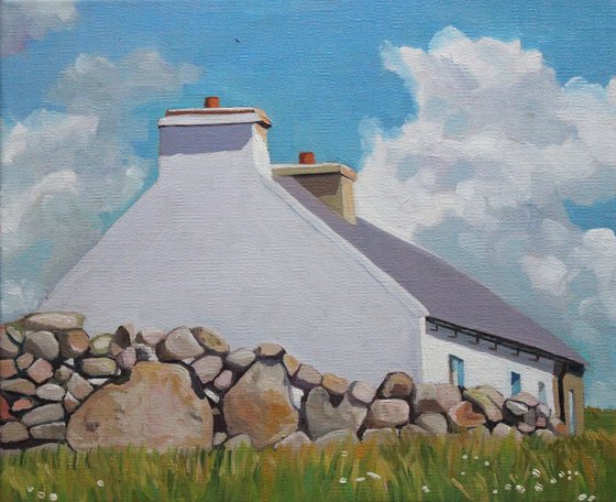 The Cottage by the Dry Stone Wall