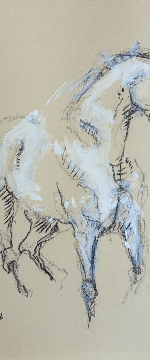 Equine Nude 187 by Benedicte Gele