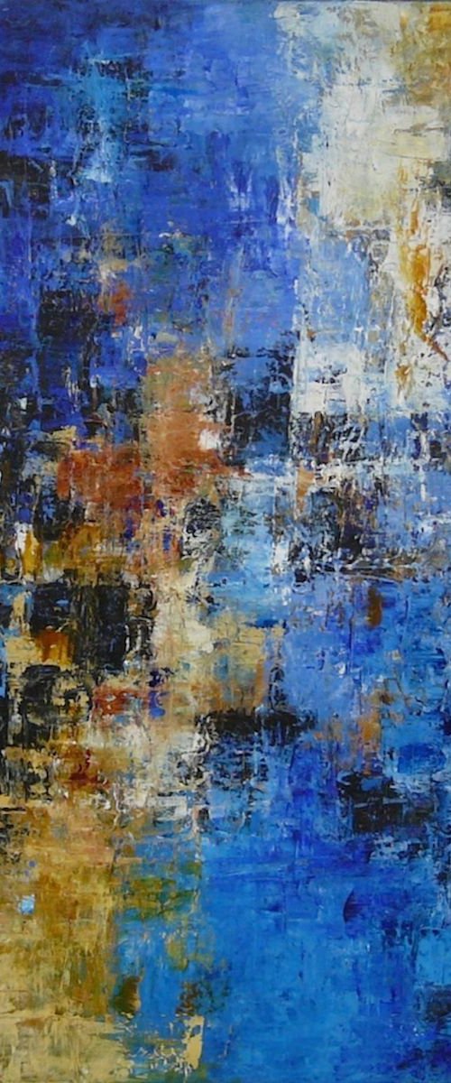 Great Peace  (Large, 100x100cm) by Kalpana Soanes