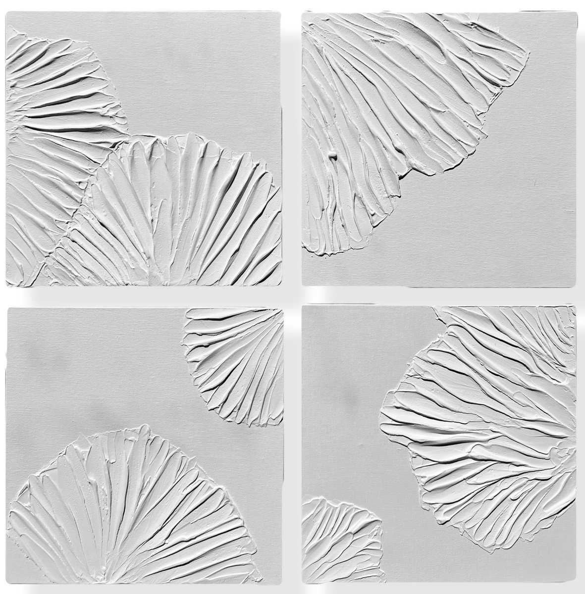 Abstract Botanical Painting By Irina Rumyantseva, 24 X 24, Blossoming Dreams 2, Original Artwork