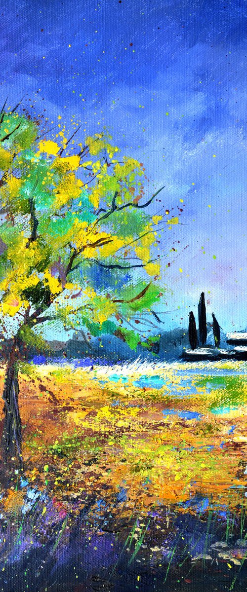 Summer landscape by Pol Henry Ledent