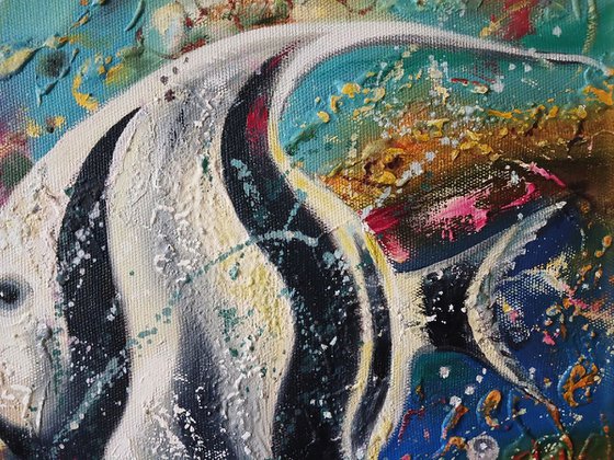 A Big Fish is Swimming