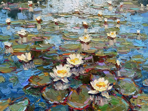 "Water lilies pond"