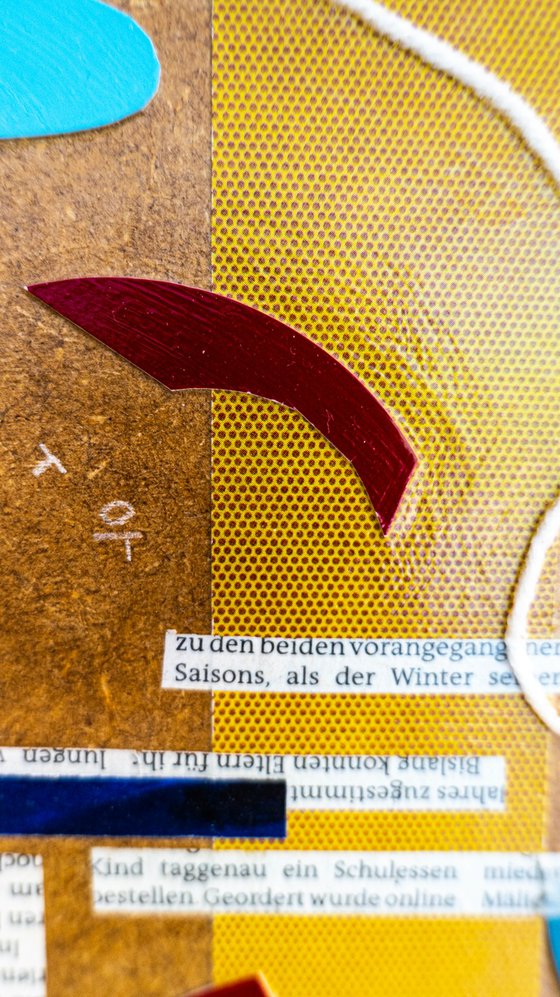 Mixed Media Collage - GA-1