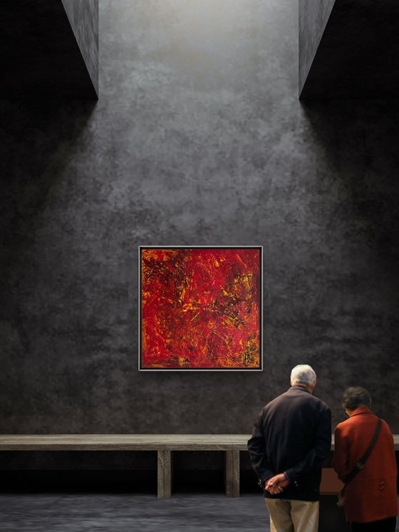 Ember State 80x80x2 cm