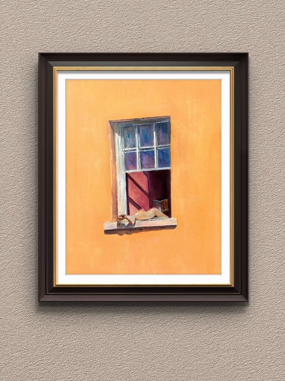 Season of open windows in Stockholm