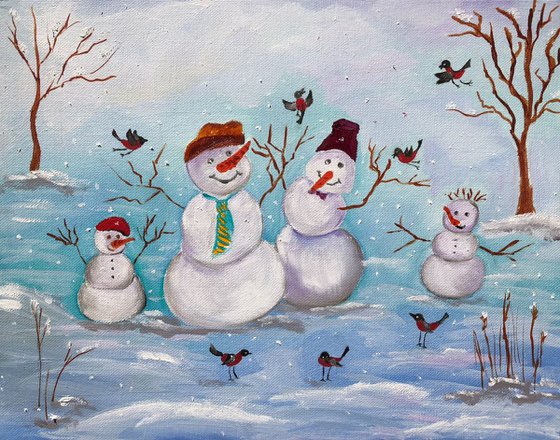 Snowman’s party