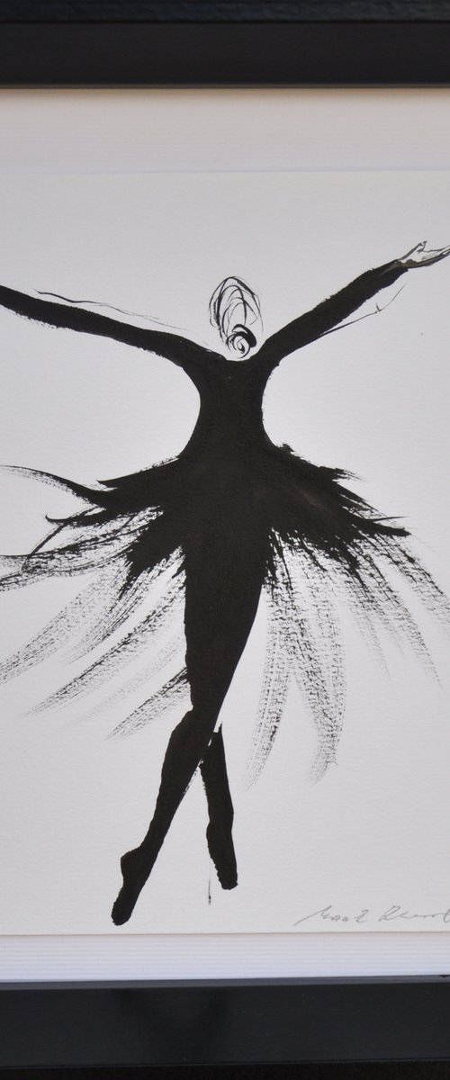 Dance in black by Marcela Zemanova