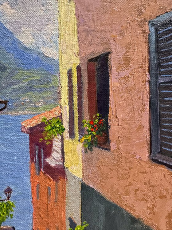 Alley Walk Down to Lake Como