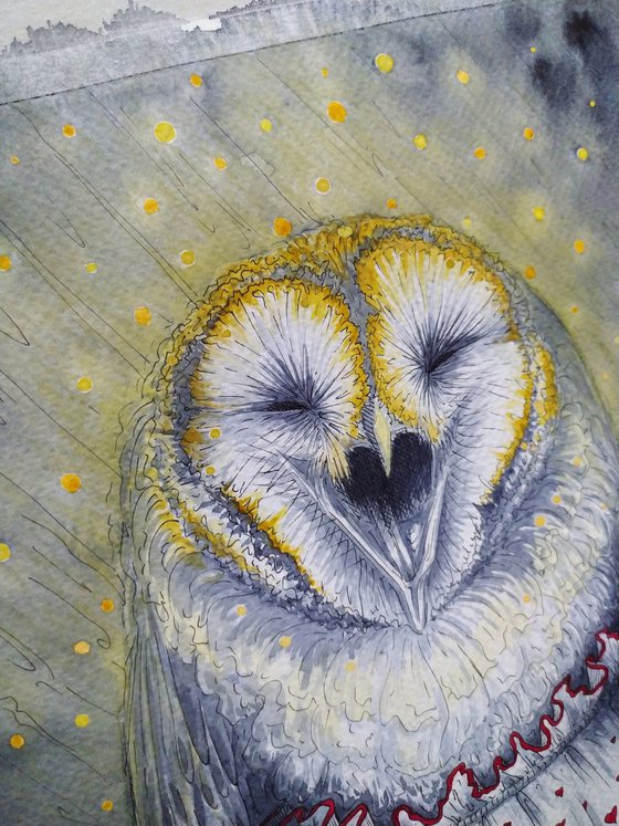 Happy owl