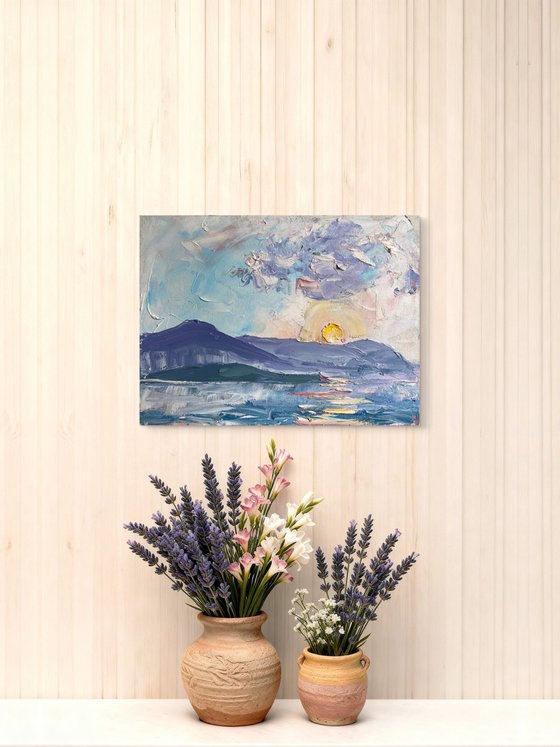 Blue Lagoon Sunrise Study