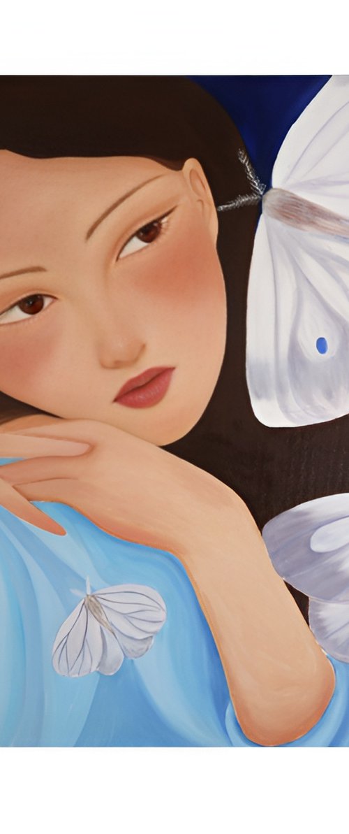 Blue Silence by Zhanar Sagidolla